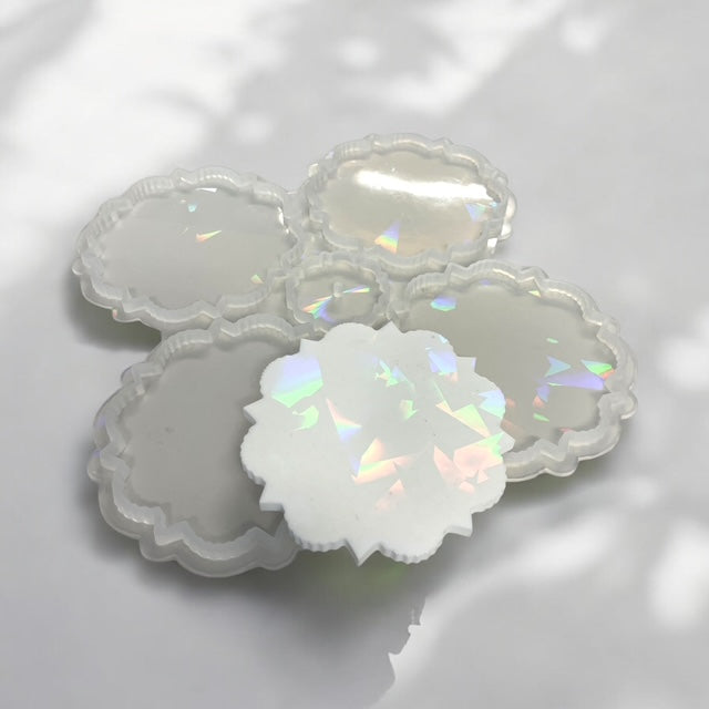 Holographic Coaster Mould Set