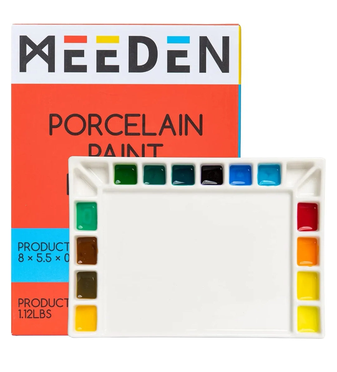 Meeden 18 Well Porcelain Pallete