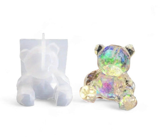 Studio 5 3D Geometric Bear Silicone Mould